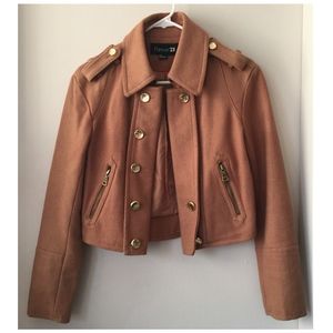 Light Brown/Tan Motorcycle Jacket
